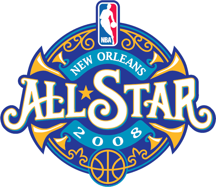 NBA All-Star Game 2008 Primary Logo iron on transfers for clothing